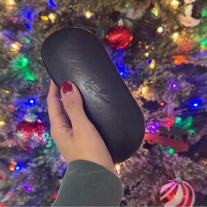 Ray Ban Black Leather Large Sunglasses Case